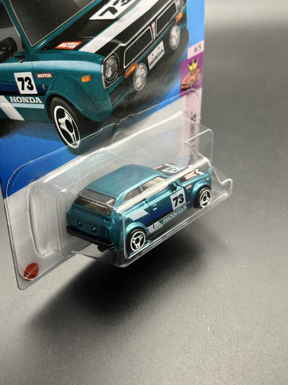 HOT WHEELS - 73 HONDA CIVIC CUSTOM - (2024) - HW COMPACT KINGS 4/5