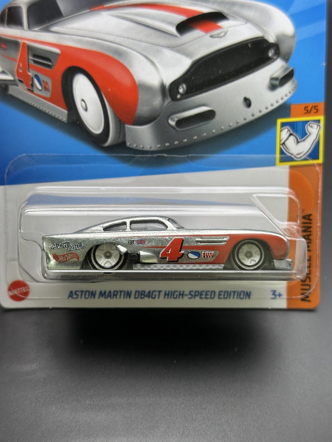 HOT WHEELS - ASTON MARTIN DB4GT HIGH SPEED EDITION (2024) - MUSCLE MANIA 5/5