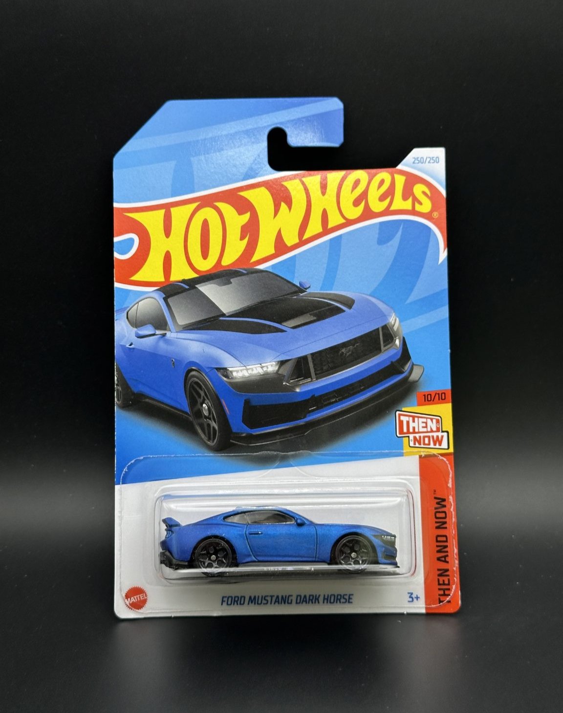 HOT WHEELS - FORD MUSTANG DARK HORSE (2024) - HW THEN AND NOW 10/10