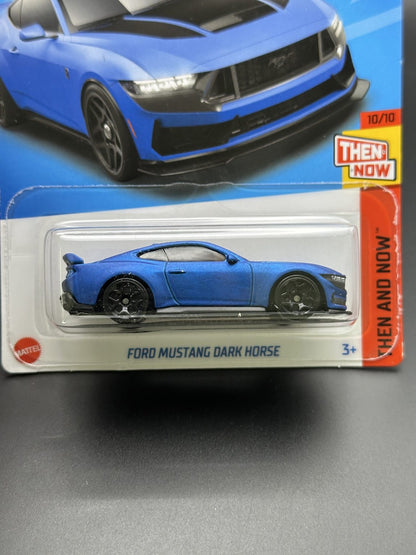 HOT WHEELS - FORD MUSTANG DARK HORSE (2024) - HW THEN AND NOW 10/10