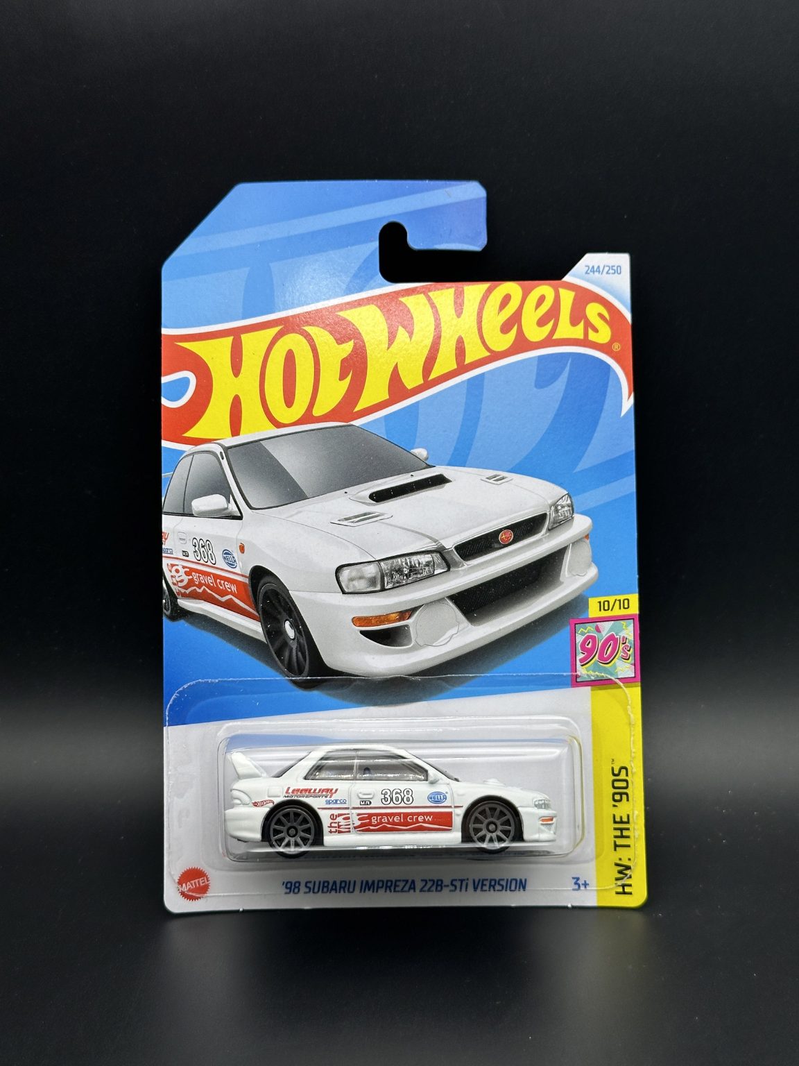HOT WHEELS - 98 SUBARU IMPREZA 22B STI VERSION (2024) - HW THE 90s 10/10