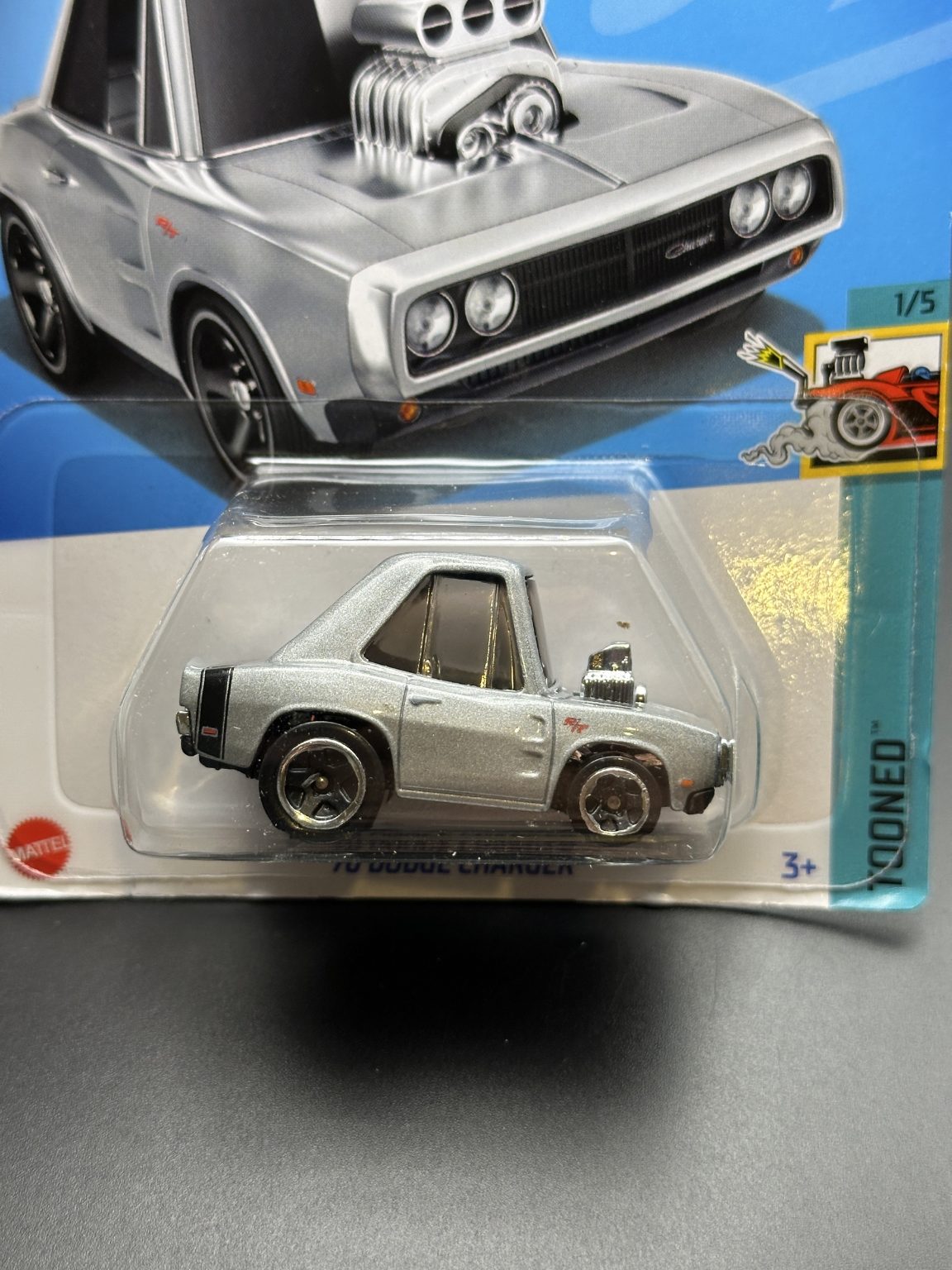 HOT WHEELS - 70 DODGE CHARGER TOONED (2024) - HW TOONED 1/5