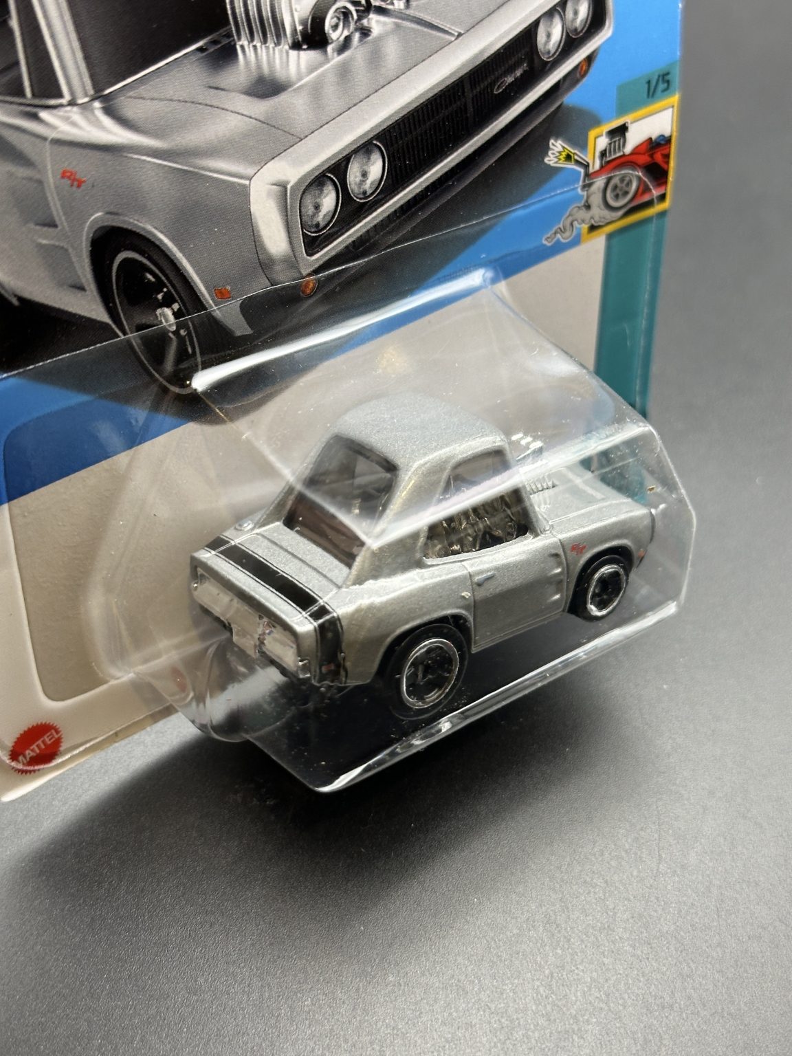 HOT WHEELS - 70 DODGE CHARGER TOONED (2024) - HW TOONED 1/5