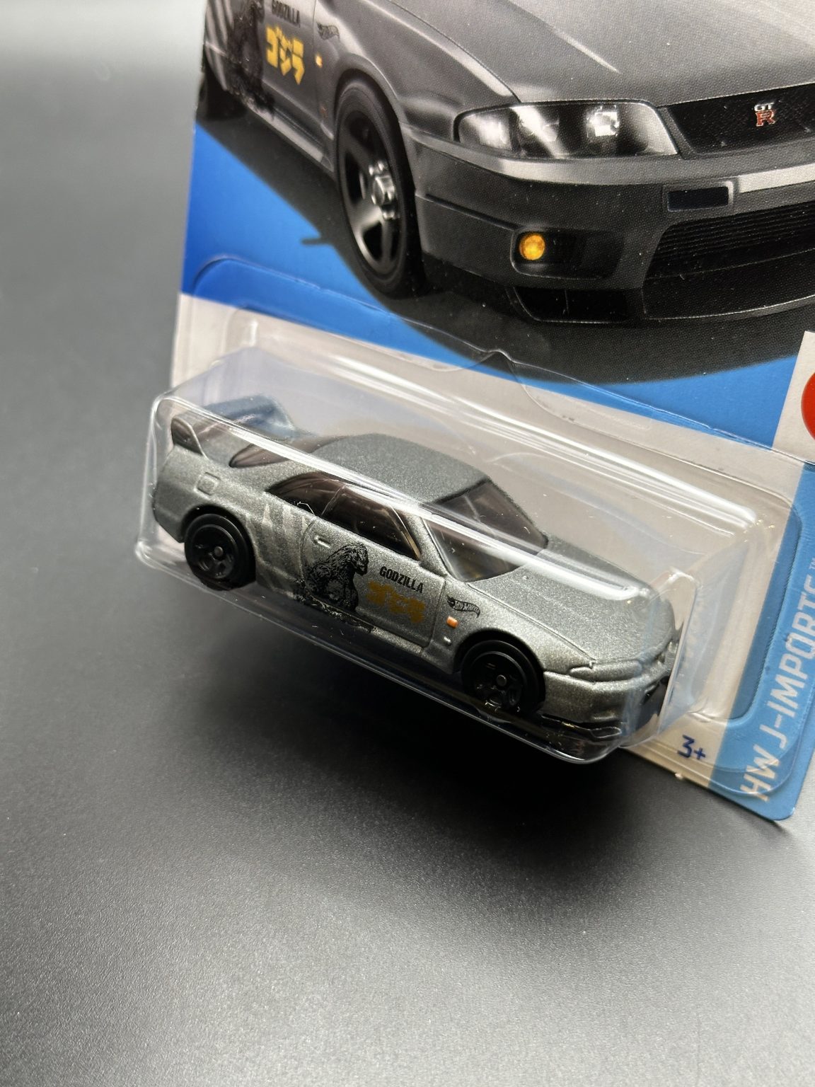 HOT WHEELS - NISSAN SKYLINE GT-R BCNR33 - GODZILLA (2024) - HW J IMPORTS 5/10