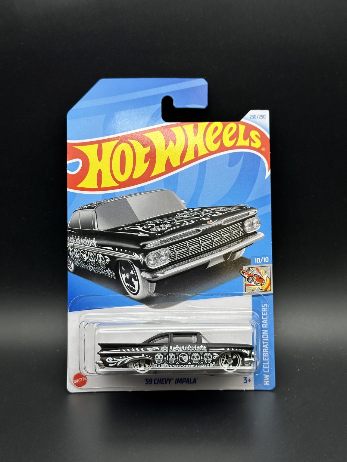 HOT WHEELS - 59 CHEVY IMPALA - TREASURE HUNT (2024) - CELEBRATION RACERS 10/10