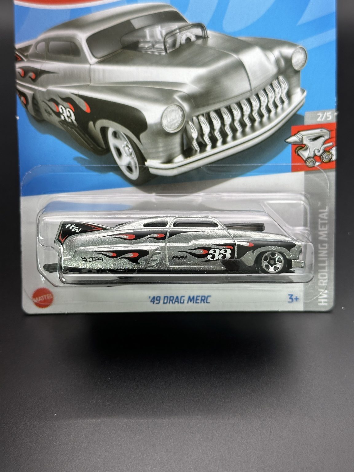 HOT WHEELS - 49 DRAG MERC (2024) - HW ROLLING METAL 2/5