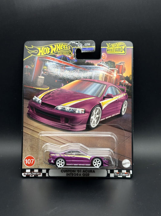 HOT WHEELS - CUSTOM 01 ACURA INTEGRA GSR (2024) - MIX 4 - HW BOULEVARD #107