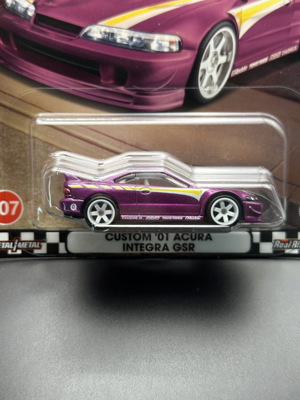 HOT WHEELS - CUSTOM 01 ACURA INTEGRA GSR (2024) - MIX 4 - HW BOULEVARD #107