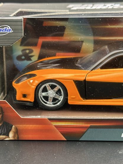 JADA DIECAST CARS - HAN’S MAZDA RX-7 - FAST FURIOUS 1/32 SCALE