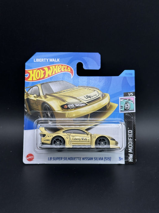 HOT WHEELS - LBWK SUPER SILHOUETTE NISSAN SILVIA S15 (2023) - HW MODIFIED 1/5