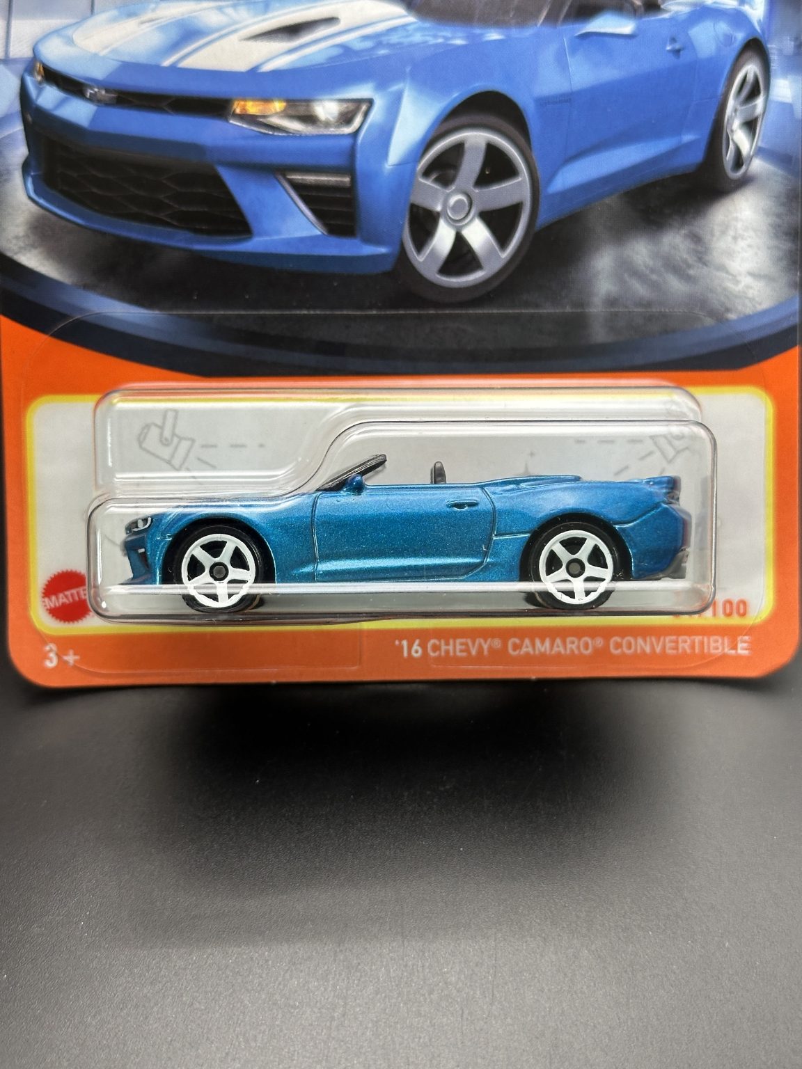 MATCHBOX - 16 CHEVY CAMARO CONVERTIBLE - MATCHBOX DIECAST 31/100