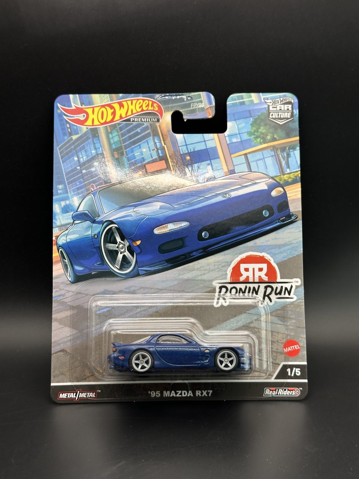 HOT WHEELS - 95 MAZDA RX7 (2022) - RONIN RUN 1/5