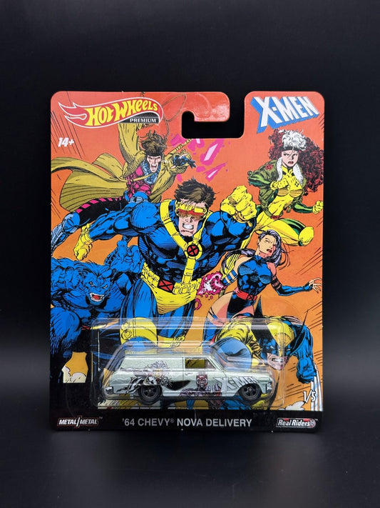 HOT WHEELS - 64 CHEVY NOVA DELIVERY (2019) - POP CULTURE - X MEN 1/5
