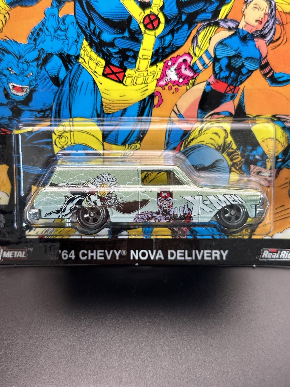 HOT WHEELS - 64 CHEVY NOVA DELIVERY (2019) - POP CULTURE - X MEN 1/5