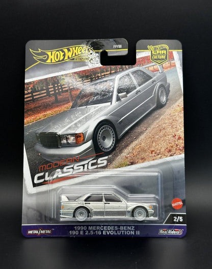 HOT WHEELS - 1990 MERCEDES BENZ 190 E EVOLUTION II (2024) - MODERN CLASSICS 2/5