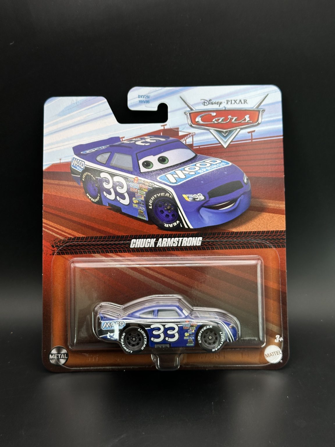 DISNEY PIXAR CARS - CHUCK ARMSTRONG - CARS - DIECAST