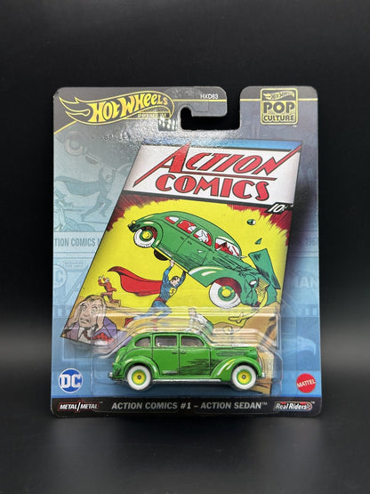HOT WHEELS - ACTION COMICS #1 ACTION SEDAN (2024) - POP CULTURE MIX 6
