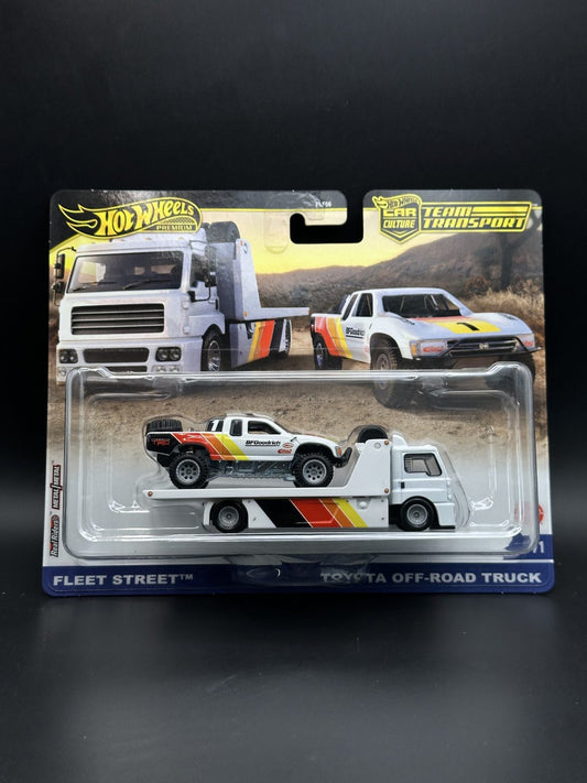 HOT WHEELS - TOYOTA OFF ROAD TRUCK / FLEET STREET (2024) - TEAM TRANSPORT 71