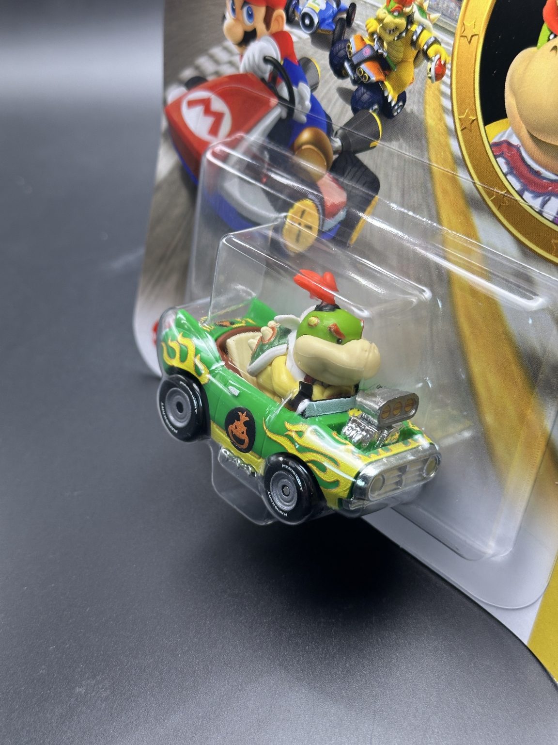 HOT WHEELS - BOWSER JR - FLAME FLYER - MARIO KART