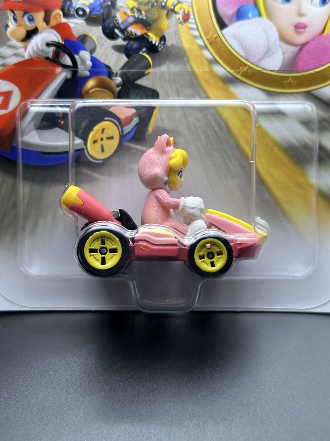 HOT WHEELS - CAT PEACH - STANDARD KART - MARIO KART