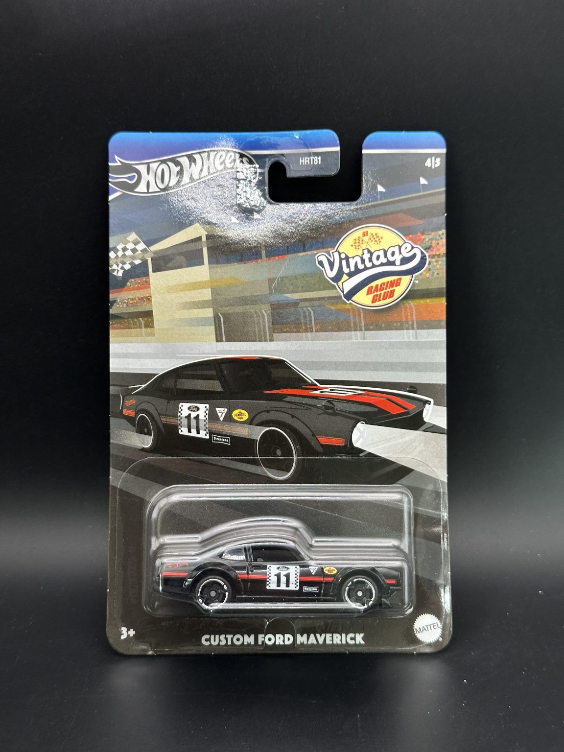 HOT WHEELS - CUSTOM FORD MAVERICK (2024) - VINTAGE RACING CLUB 4/5