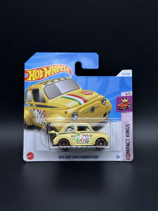 HOT WHEELS - 60s FIAT 500D MODIFICADO (2024) - COMPACT KINGS 5/5