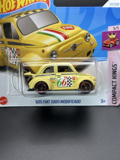 HOT WHEELS - 60s FIAT 500D MODIFICADO (2024) - COMPACT KINGS 5/5