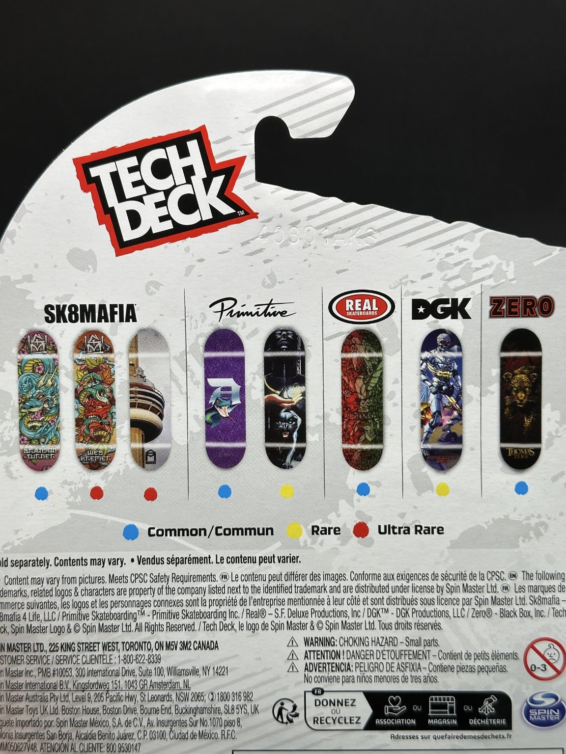 TECH DECK - SK8MAFIA - ULTRA RARE - SKATEBOARD - FINGERBOARD