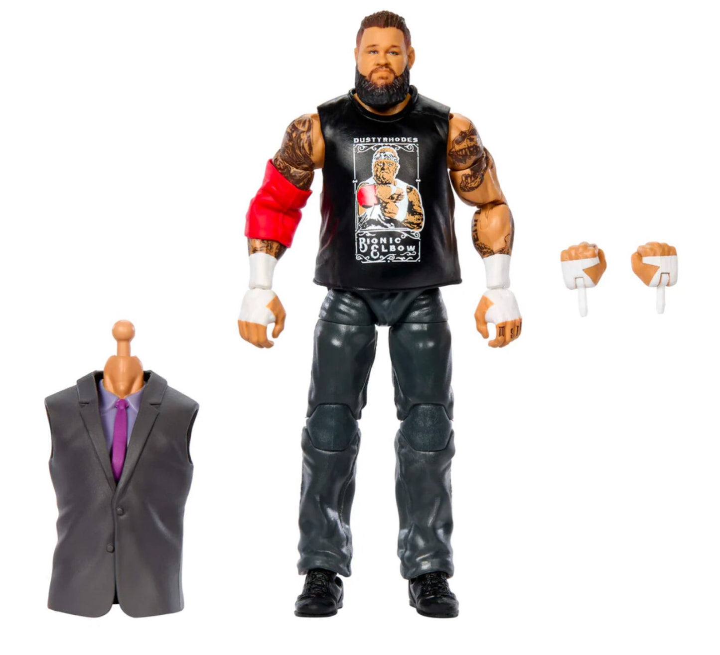 WWE ELITE COLLECTION - KEVIN OWENS 2024 - ADAM PEARCE BAF - ACTION FIGURE