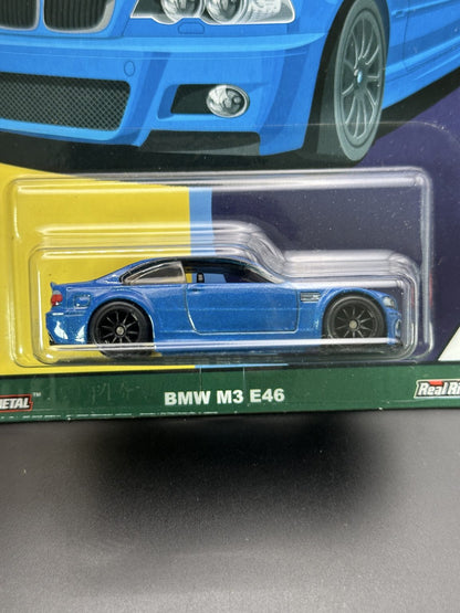 HOT WHEELS - BMW M3 E46 (2021) - CAR CULTURE - DEUTSCHLAND DESIGN 1/5