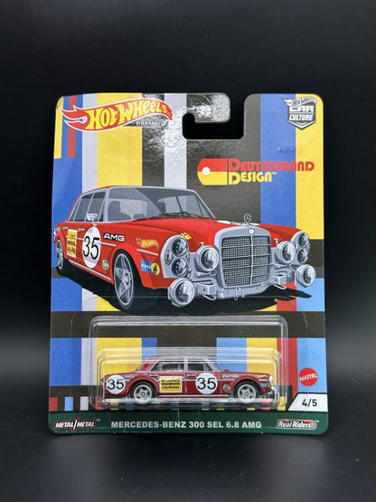 HOT WHEELS - MERCEDES BENZ 300 SEL 6.8 AMG (2021) - DEUTSCHLAND DESIGN 4/5