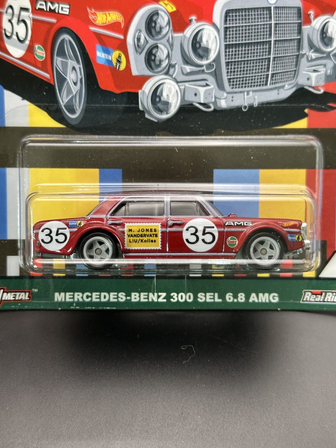 HOT WHEELS - MERCEDES BENZ 300 SEL 6.8 AMG (2021) - DEUTSCHLAND DESIGN 4/5