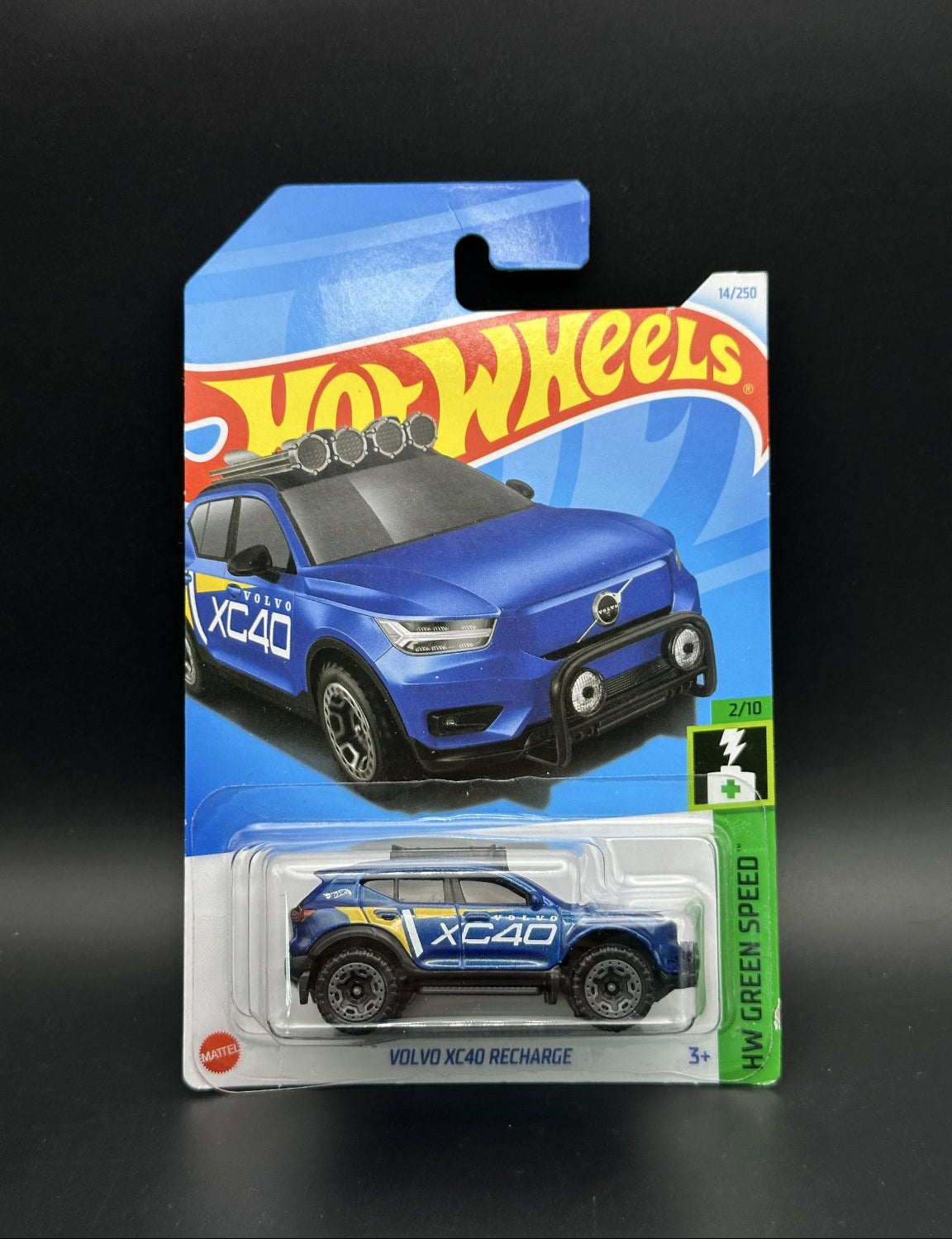 HOT WHEELS - VOLVO XC40 RECHARGE (2024) - GREEN SPEED 2/10