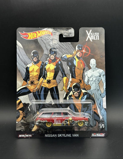 HOT WHEELS - 69 NISSAN SKYLINE VAN (2019) - POP CULTURE X MEN 5/5