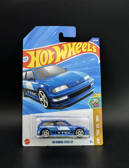 HOT WHEELS - 90 HONDA CIVIC EF (2025) - HW 70 VS 90 1/10