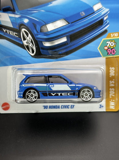 HOT WHEELS - 90 HONDA CIVIC EF (2025) - HW 70 VS 90 1/10