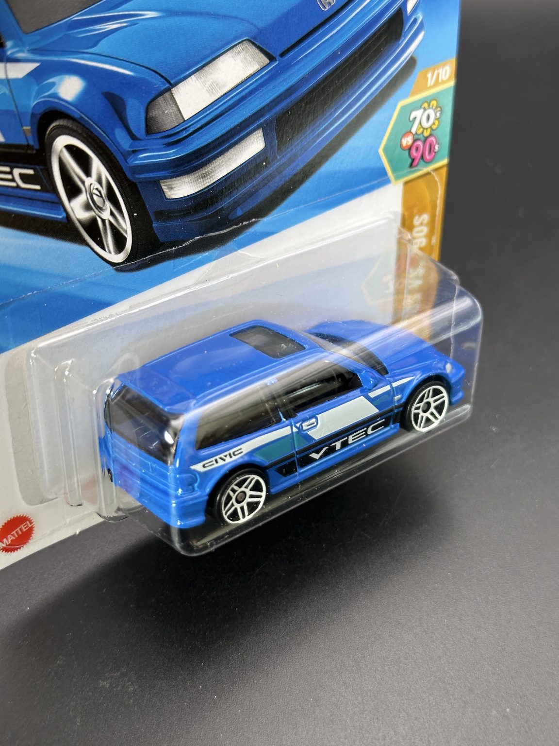 HOT WHEELS - 90 HONDA CIVIC EF (2025) - HW 70 VS 90 1/10