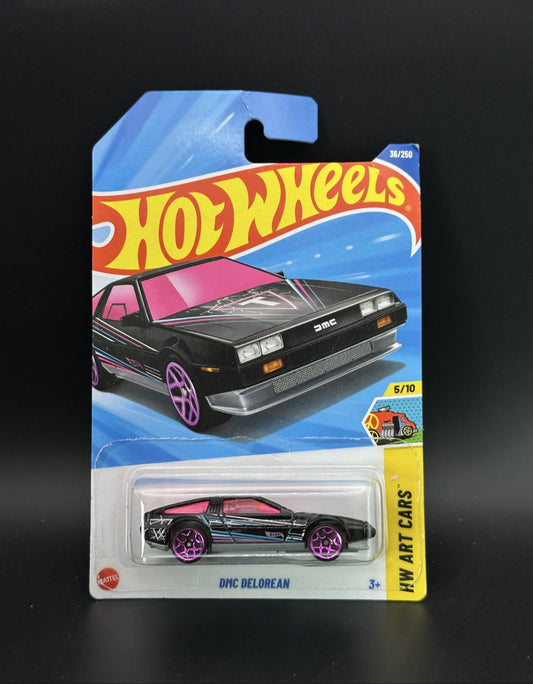 HOT WHEELS - DMC DELOREAN (2025) - HW ART CARS 5/10