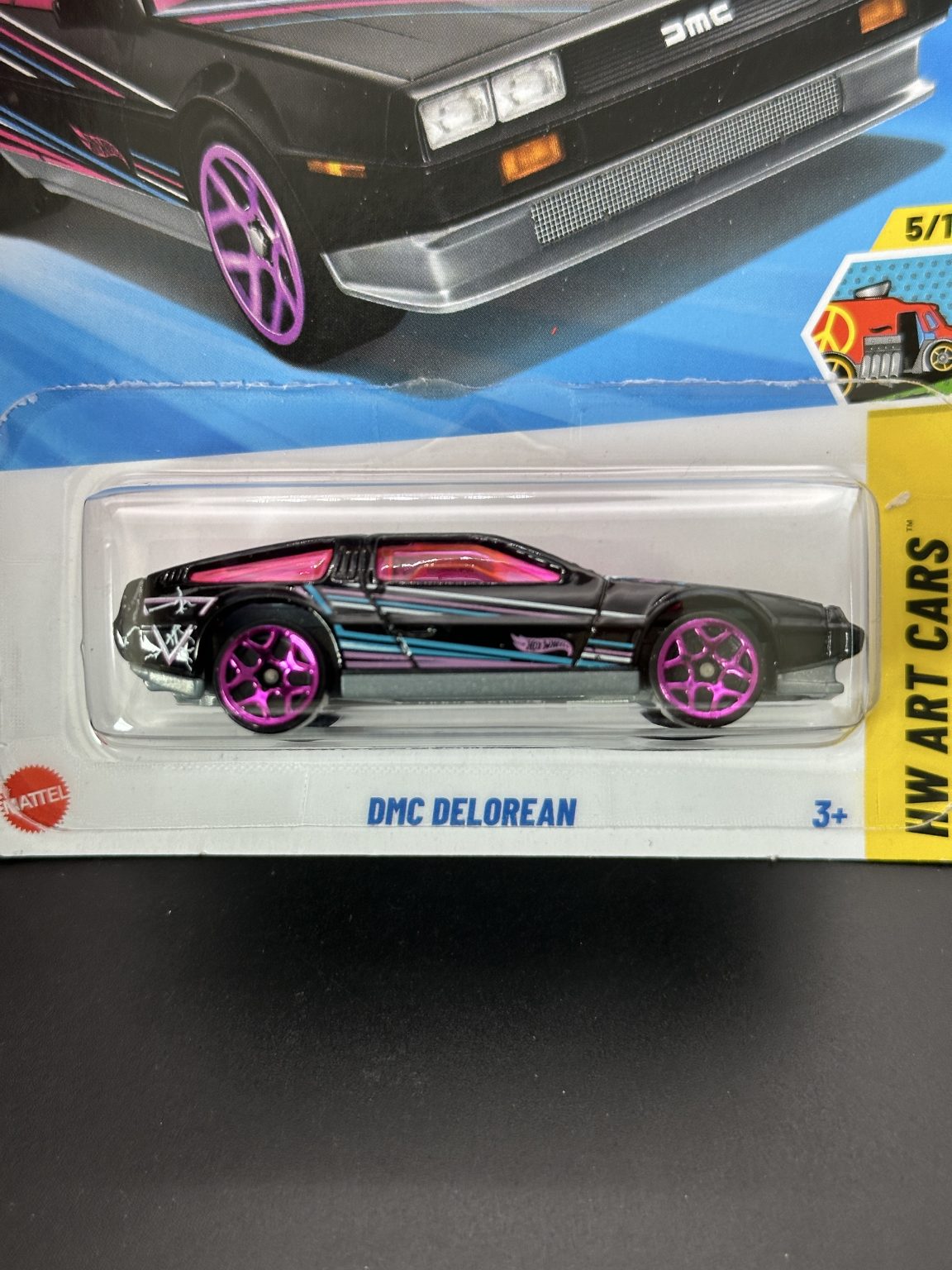 HOT WHEELS - DMC DELOREAN (2025) - HW ART CARS 5/10