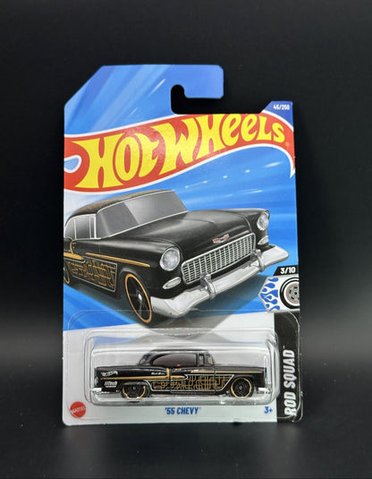 HOT WHEELS - 55 CHEVY (2025) - HW ROD SQUAD 3/10