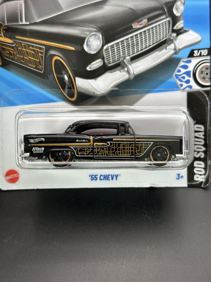 HOT WHEELS - 55 CHEVY (2025) - HW ROD SQUAD 3/10