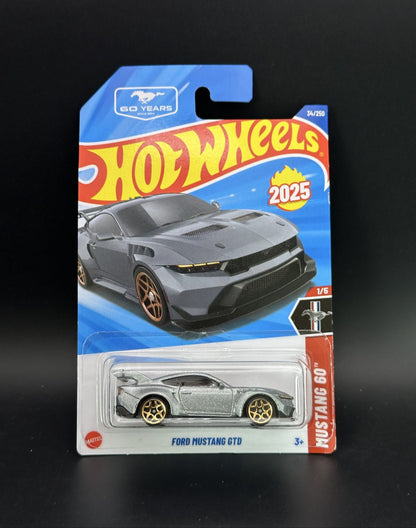 HOT WHEELS - FORD MUSTANG GTD (2025) - MUSTANG 60TH 1/5