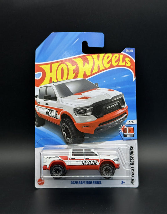 HOT WHEELS - 2020 RAM 1500 REBEL (2025) - HW FIRST RESPONSE 3/5