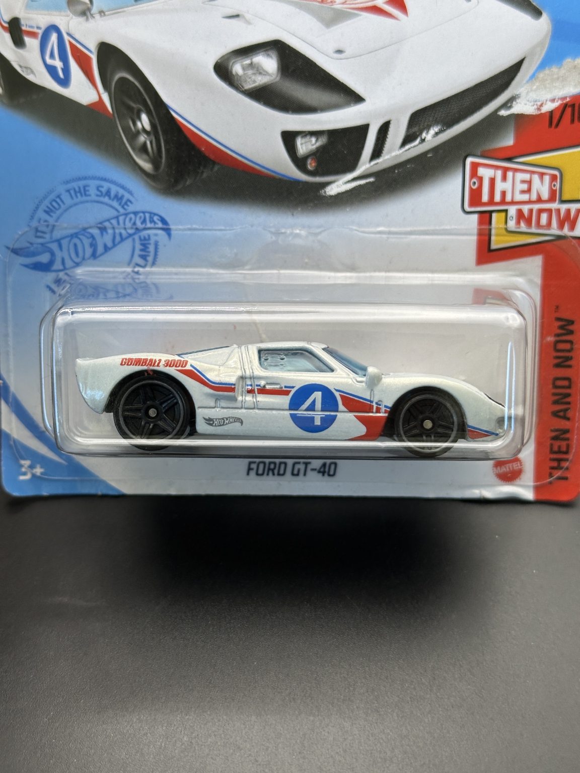 HOT WHEELS - FORD GT40 (2021) - HW THEN AND NOW 1/10