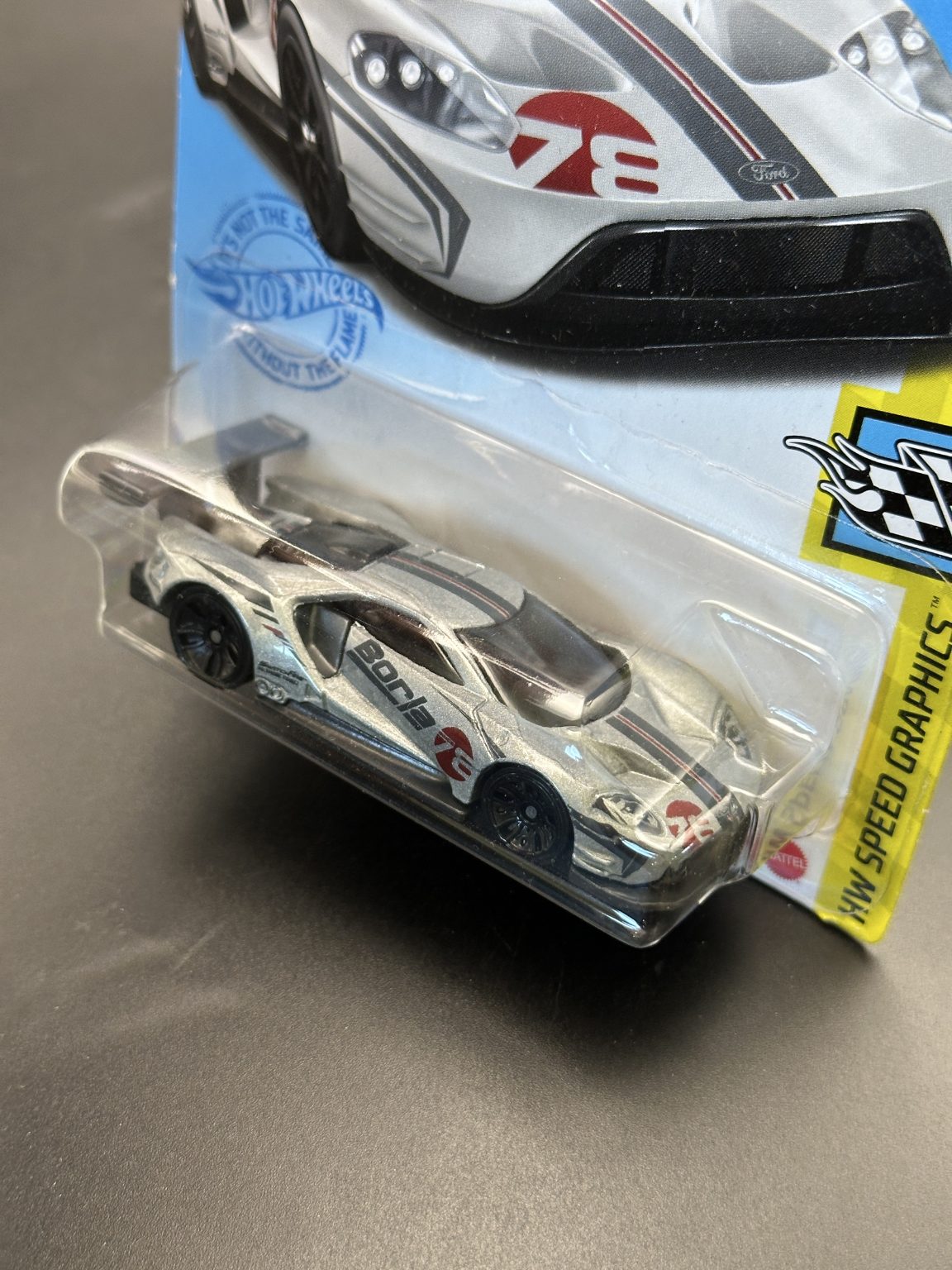 HOT WHEELS - 2016 FORD GT RACE (2021) - HW SPEED GRAPHICS 1/10