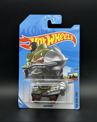 HOT WHEELS - BAZOOMKA (2019) - TREASURE HUNT - HW RIDE ON 3/5