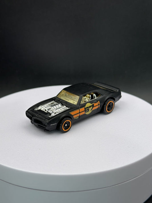 HOT WHEELS - CUSTOM 67 PONTIAC FIREBIRD (2020) - AMERICAN STEEL 8/10 - LOOSE