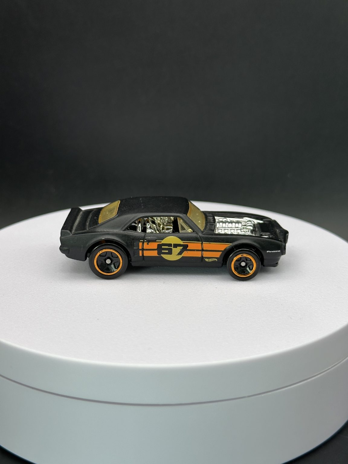 HOT WHEELS - CUSTOM 67 PONTIAC FIREBIRD (2020) - AMERICAN STEEL 8/10 - LOOSE