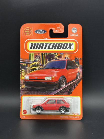 MATCHBOX - 1983 FORD FIESTA MK 2 - MATCHBOX DIECAST 94/100