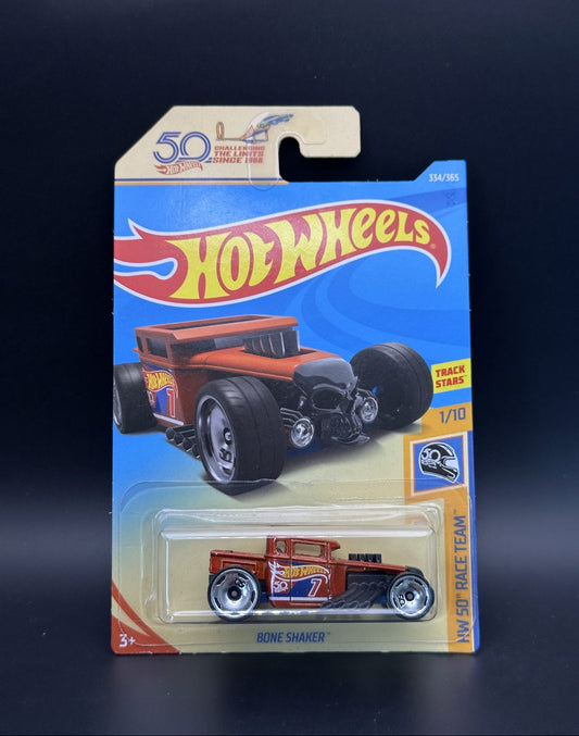 HOT WHEELS - BONE SHAKER (2018) - HW 50th RACE TEAM 1/10